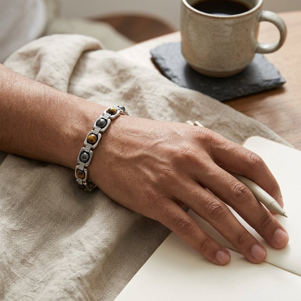 Money Magnet Metal Bracelet - GOOD HABITSS