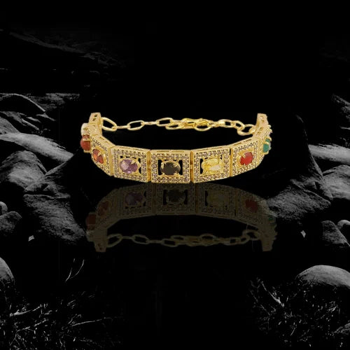 Unisex Navratan Bracelet