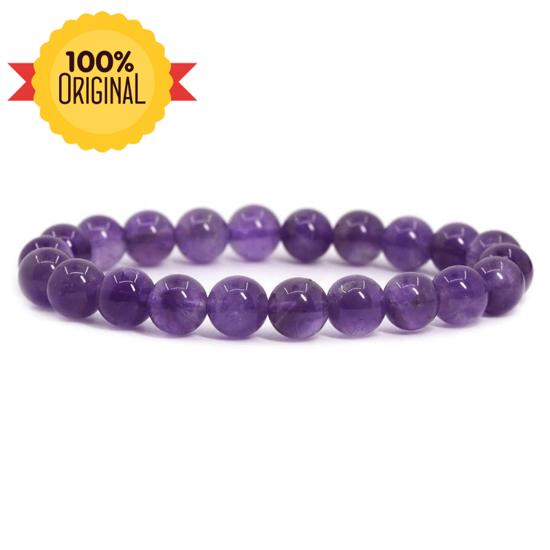 Natural Amethyst Bracelet - GOOD HABITSS