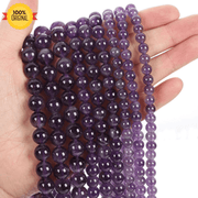 Natural Amethyst String - GOOD HABITSS