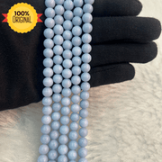 Natural Angelite String - GOOD HABITSS