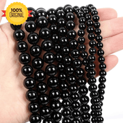 Natural Black Tourmaline String - GOOD HABITSS
