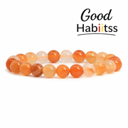 Natural Carnelian Bracelet - GOOD HABITSS