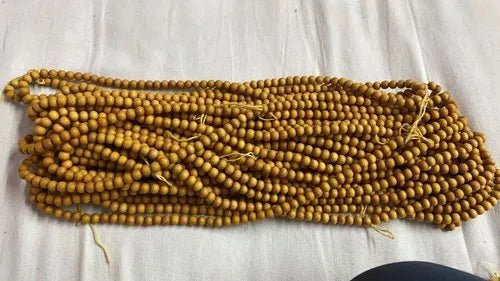 Natural Chandan Mala Sandalwood Mala 8mm Size - GOOD HABITSS