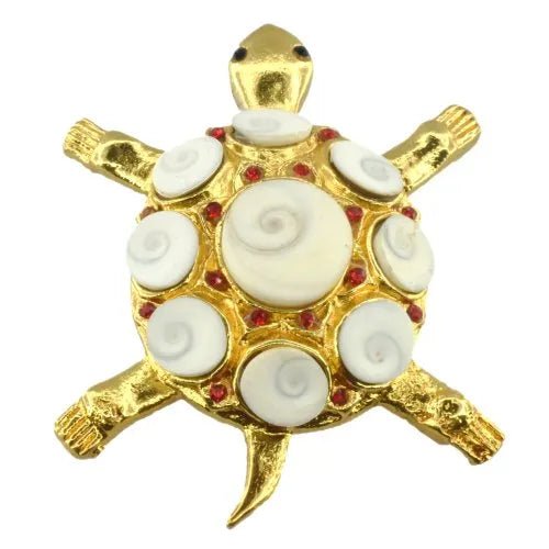Natural Gomti Chakra Tortoise Yantra - GOOD HABITSS