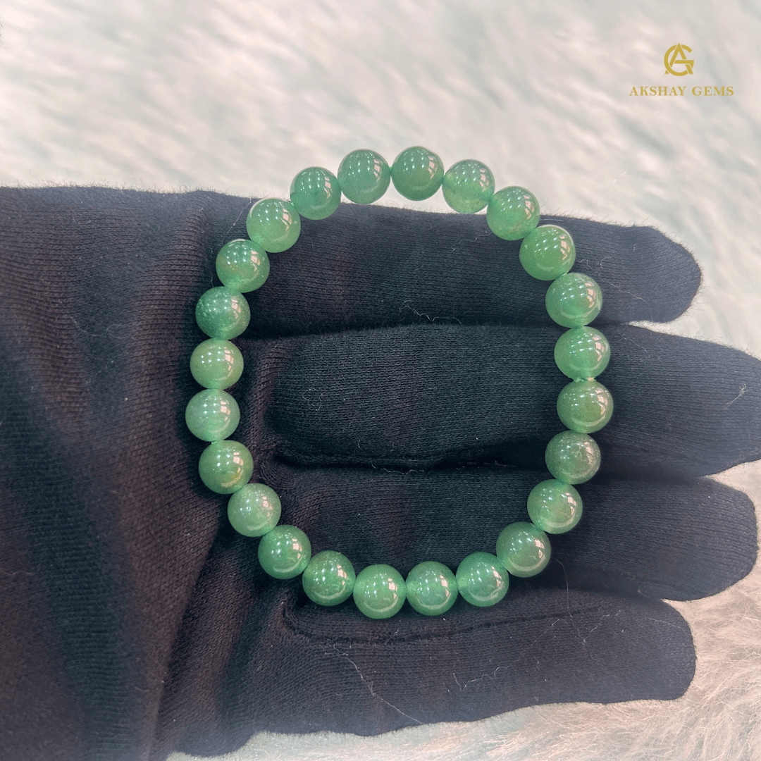 Natural Green Aventurine Bracelet - GOOD HABITSS