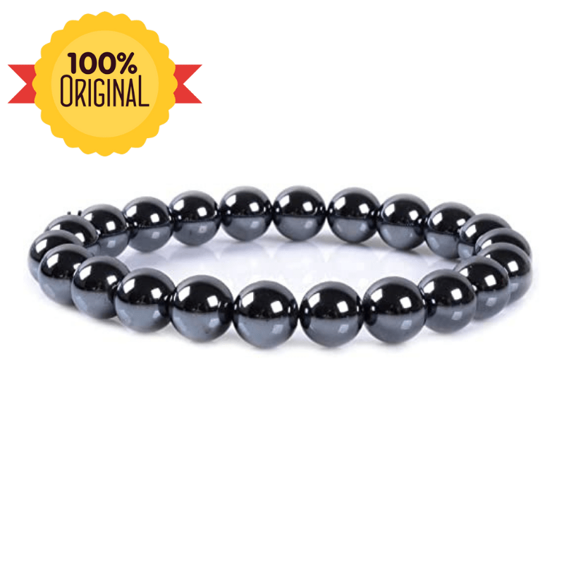 Natural Hematite Bracelet - GOOD HABITSS