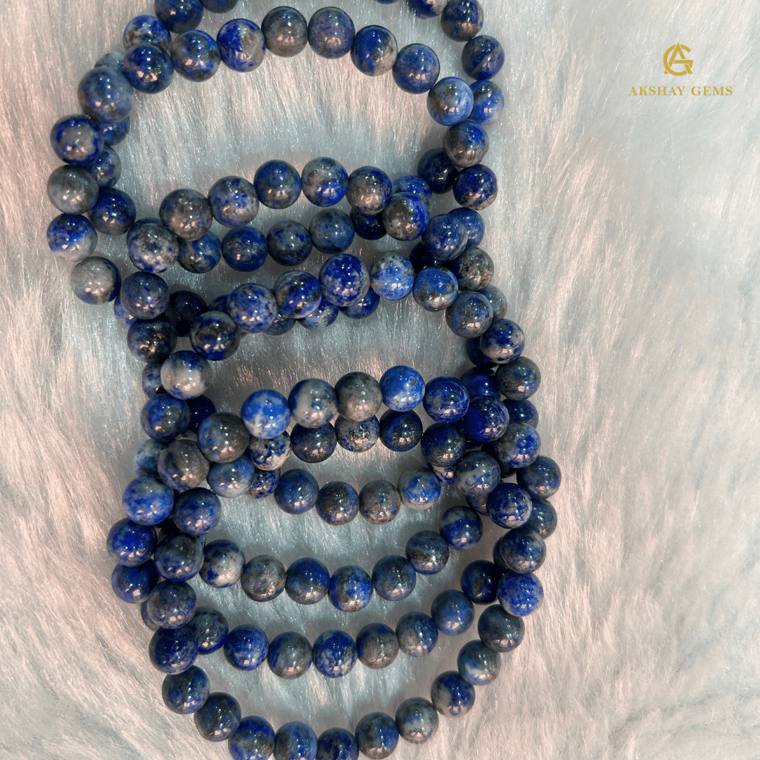 Natural Lapis Bracelet - GOOD HABITSS