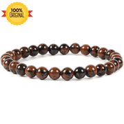 Natural Mahogany Obsidian Bracelet - GOOD HABITSS