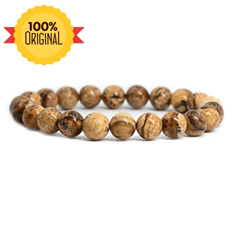 Natural Picture Jasper Bracelet - GOOD HABITSS