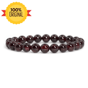 Natural Red Garnet Bracelet - GOOD HABITSS