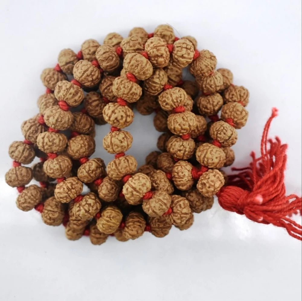 Natural rudraksha jaap mala 9 mukhi - GOOD HABITSS