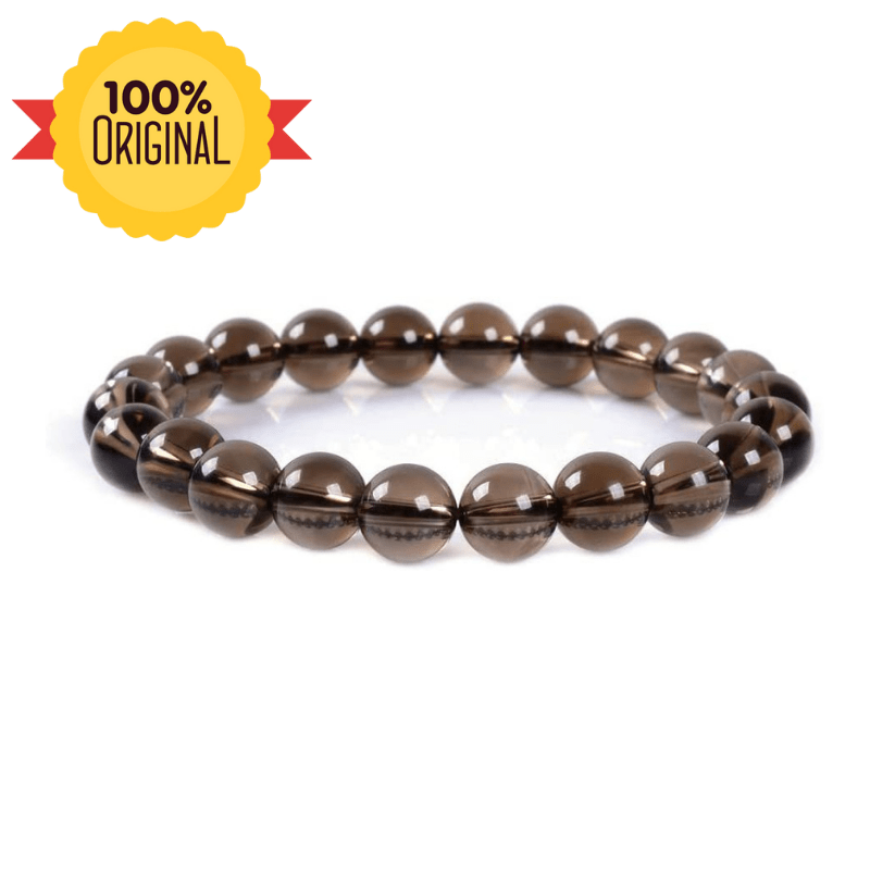 Natural Smoky Quartz Bracelet - GOOD HABITSS