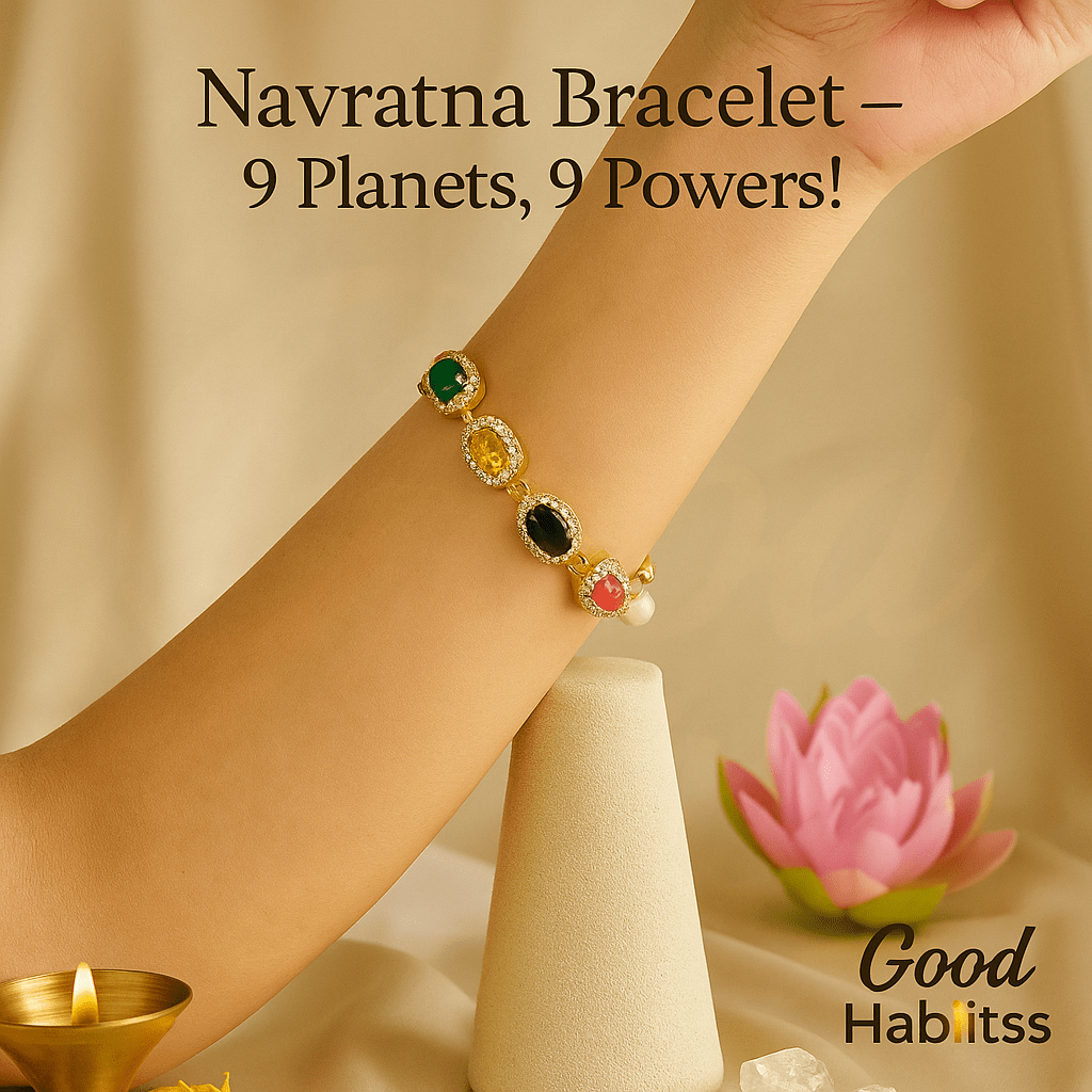 Navratna Bracelet – 9 Planets, 9 Powers! - GOOD HABITSS