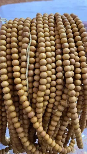 Natural Chandan Mala Sandalwood Mala 8mm Size