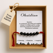 Obsidian Healing Rakhi - GOOD HABITSS