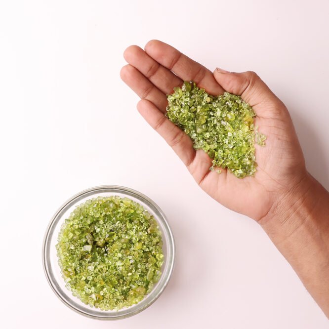 Peridot Chips Stone