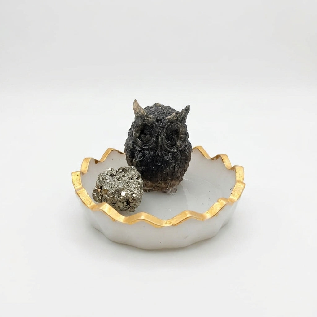 Pyrite Owl Wealth Set