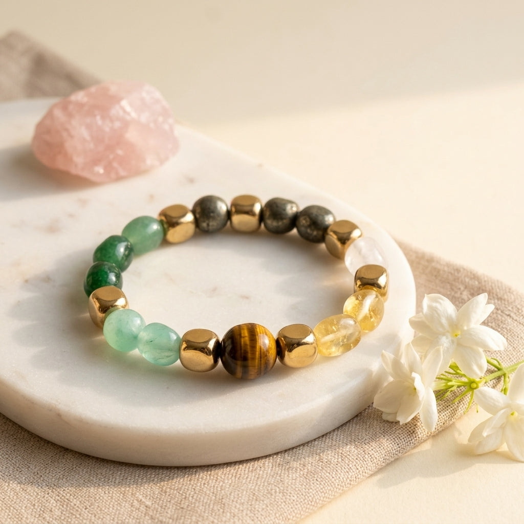 Money Magnet Tumbles Bracelet