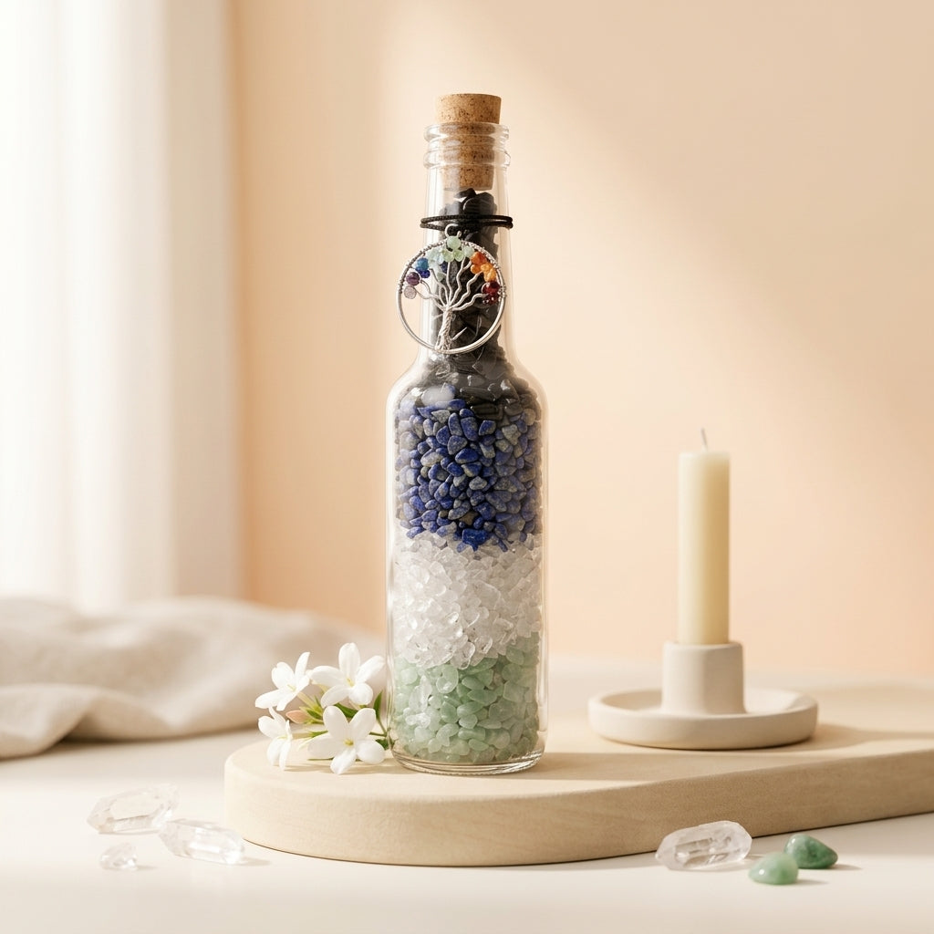 Harmony Protection Crystal Energy Bottle