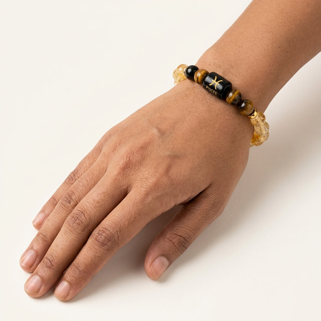 Pisces Zodiac Bracelet