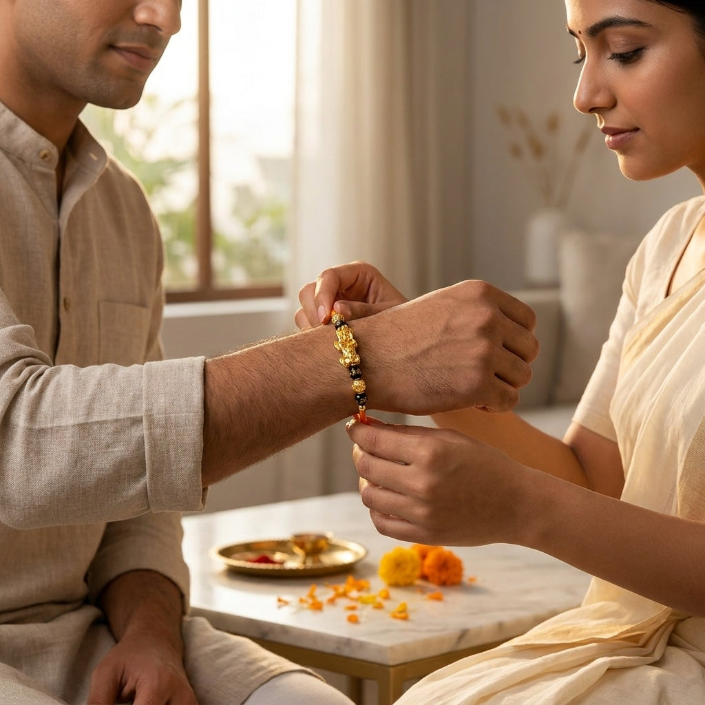 Om Mani Pixiu Rakhi | Prosperity, Protection & Good Fortune