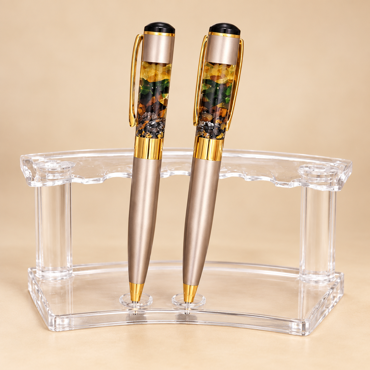 Premium Crystal Chip Pen – Luxury Writing Accessory — product detail