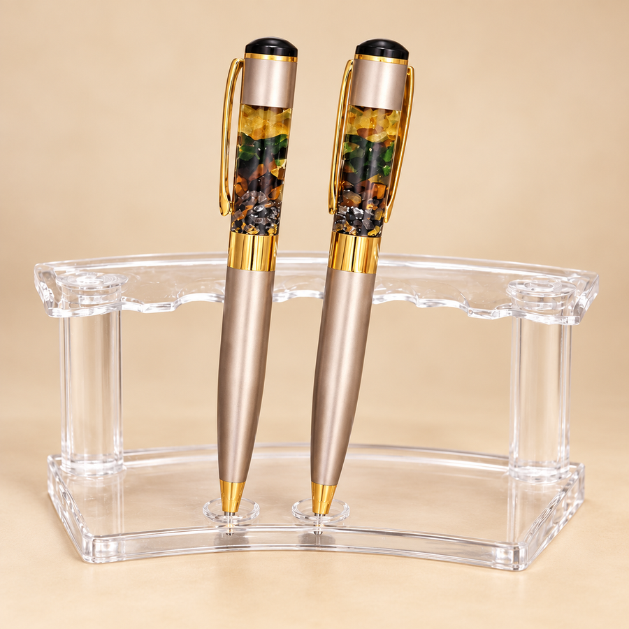 Premium Crystal Chip Pen – Luxury Writing Accessory — product detail