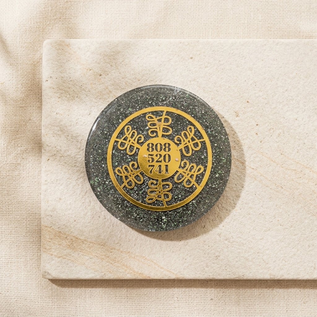 Pyrite Career Growth & Wealth Yantra Plate - GOOD HABITSS