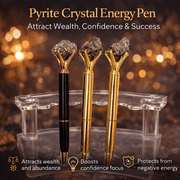 Pyrite Crystal Energy Pen - GOOD HABITSS