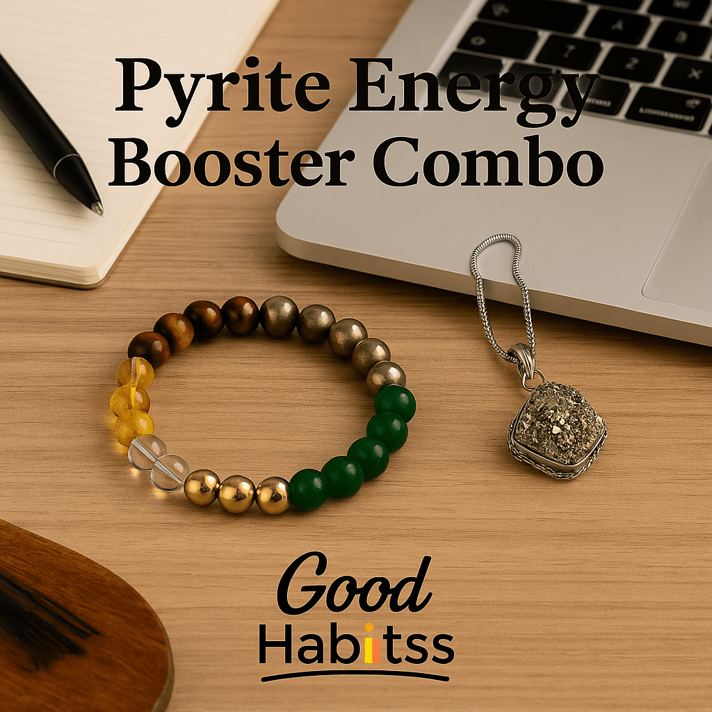 Pyrite Energy Booster Combo - GOOD HABITSS