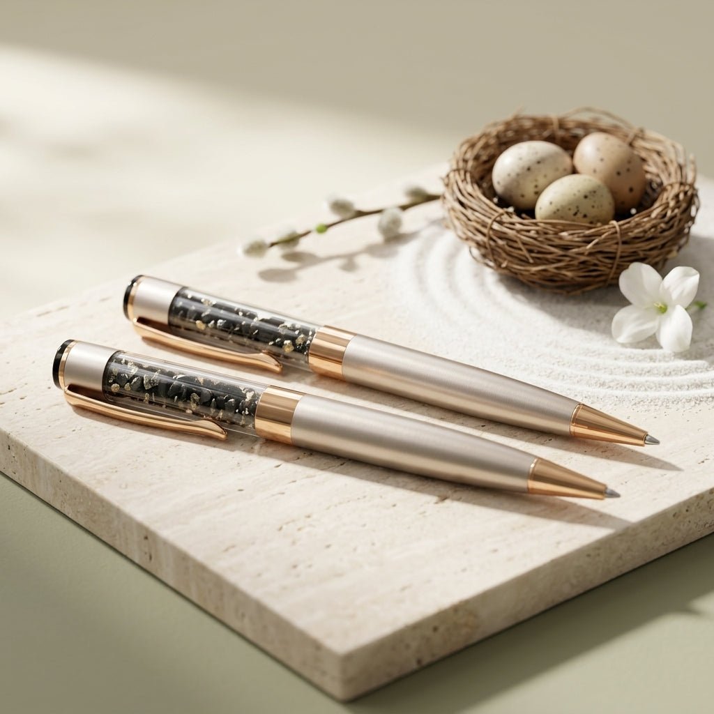 Pyrite Power Crystal Pen - GOOD HABITSS