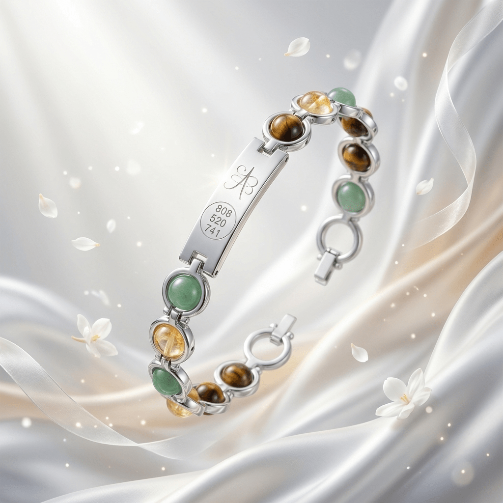 Pyrite Zibu Symbol Dhanyog Bracelet - GOOD HABITSS