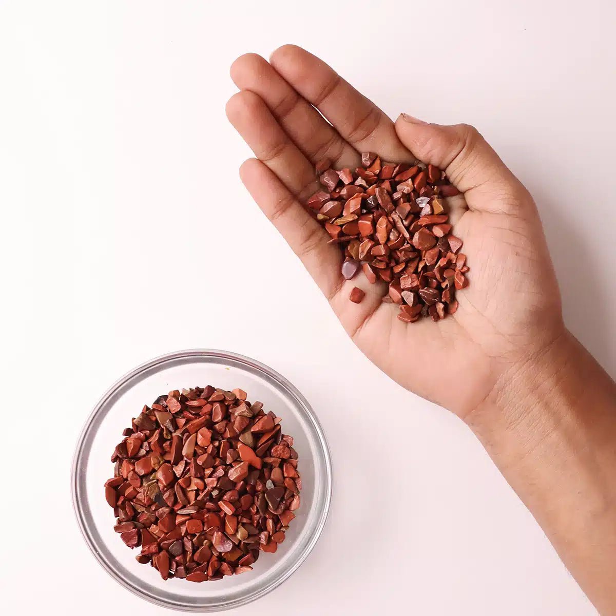 Red Jasper Chips Stone
