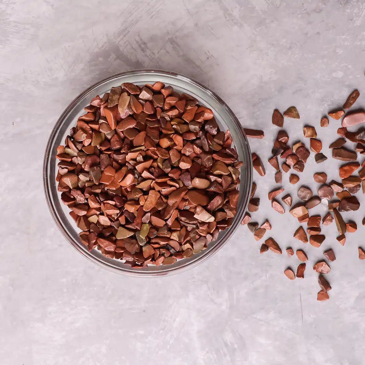 Red Jasper Chips Stone - GOOD HABITSS