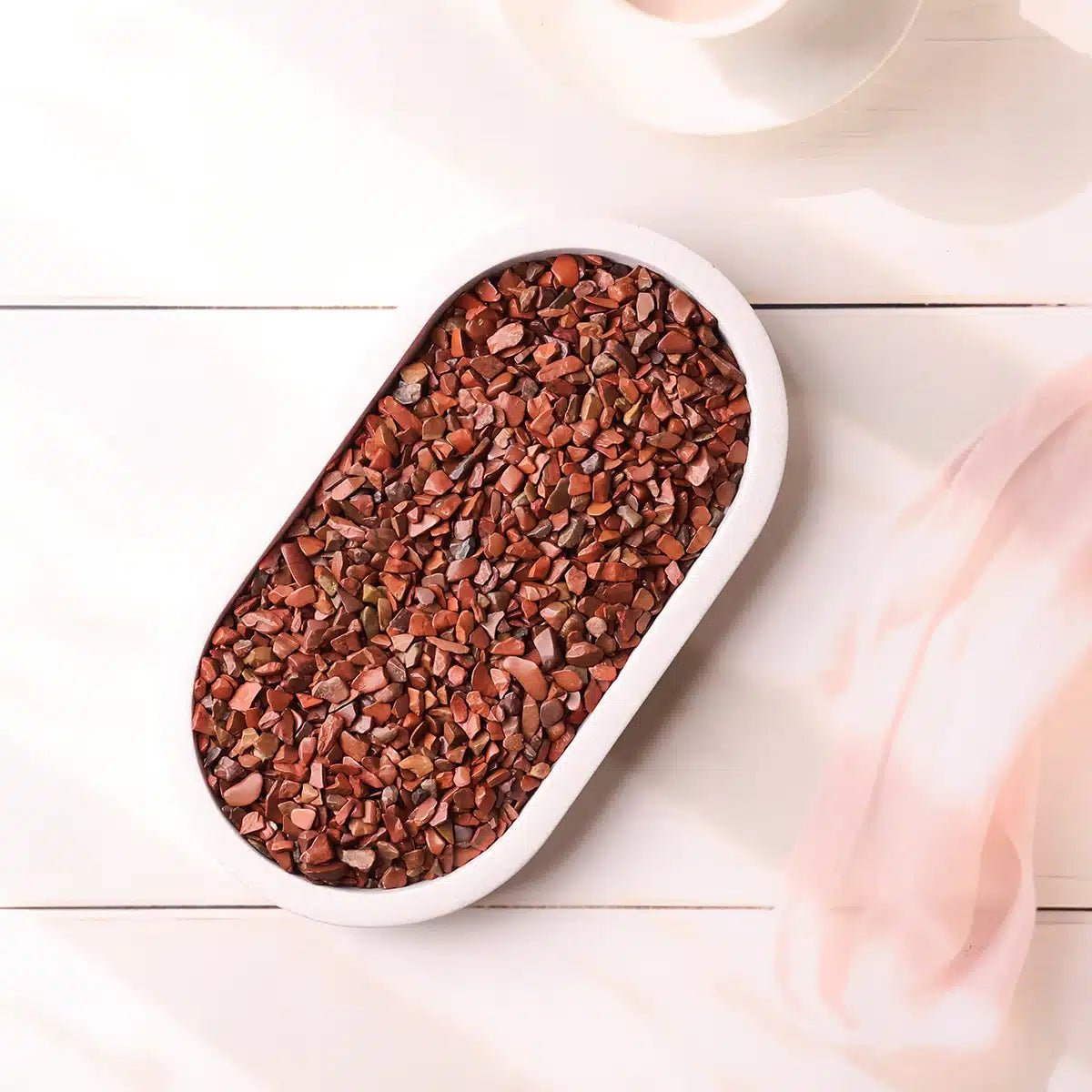 Red Jasper Chips Stone - GOOD HABITSS