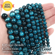 Royal Blue Tiger Eye String - GOOD HABITSS