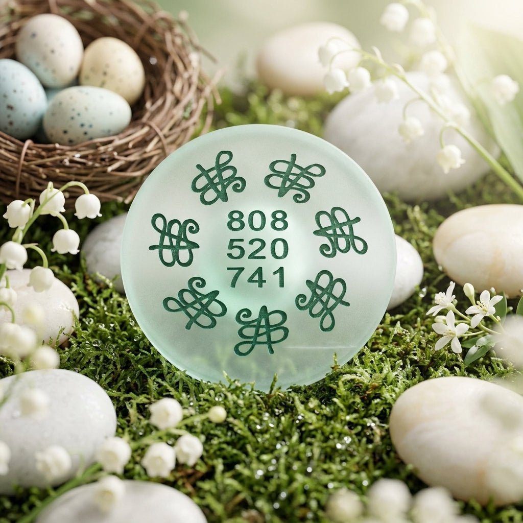 Selenite Zibu Symbol Plate - GOOD HABITSS