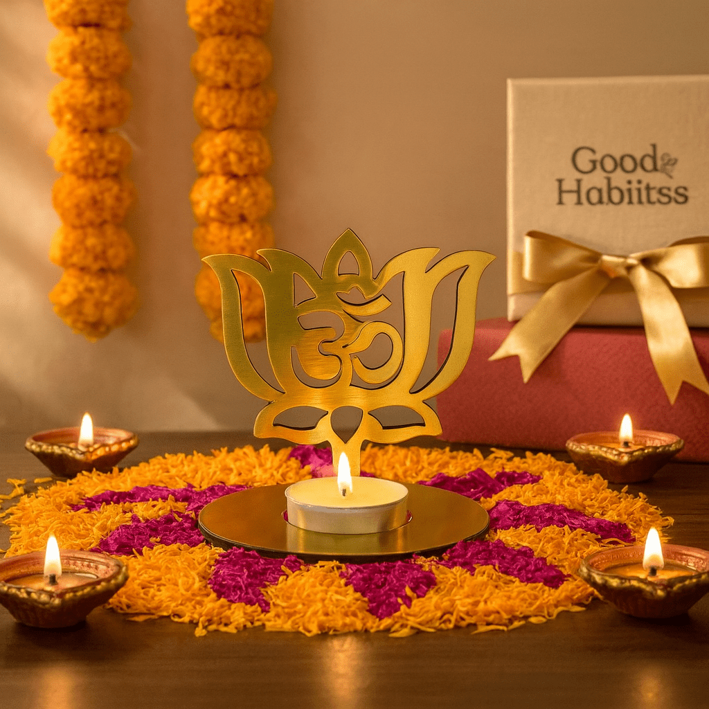 Shadow Decorative Tea Light Candle Holder - GOOD HABITSS