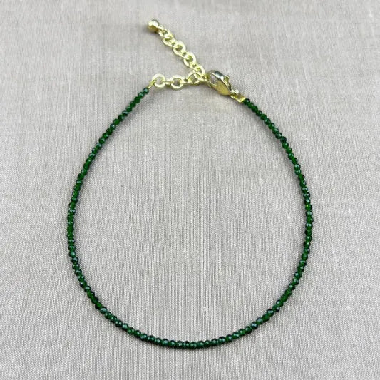Green Jade Anklet