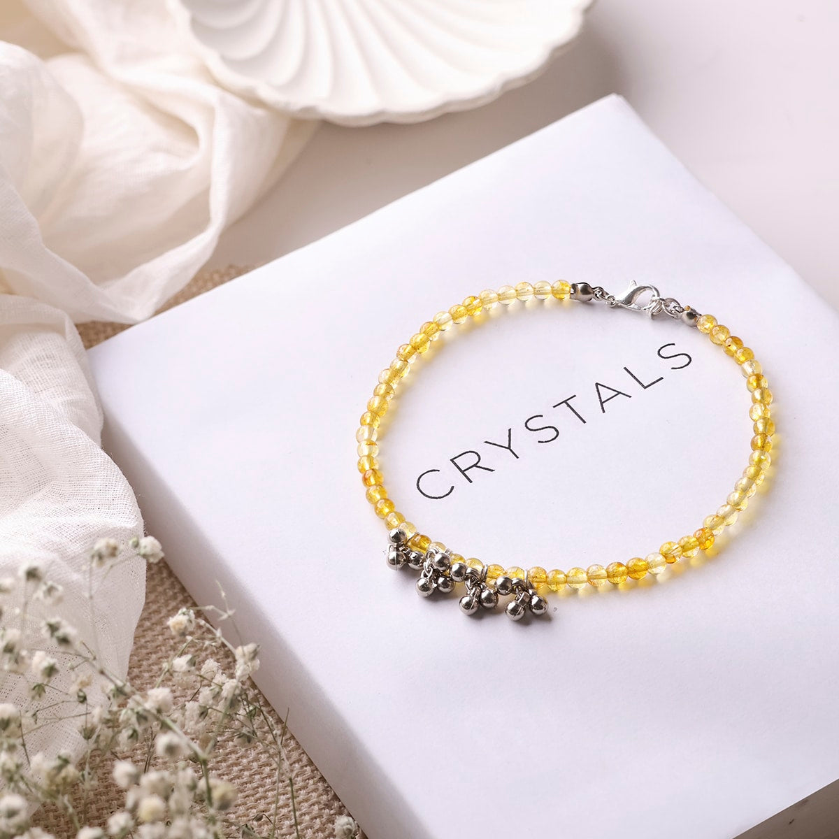 Citrine Anklet