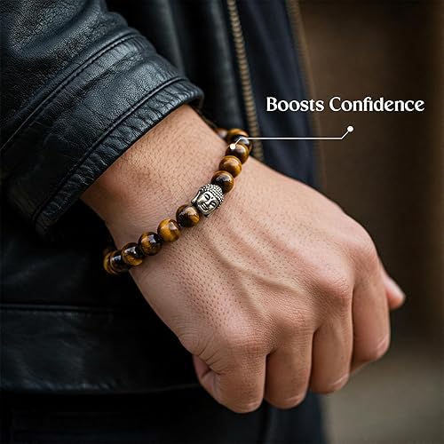 Tiger Eye Beads bracelet - GOOD HABITSS