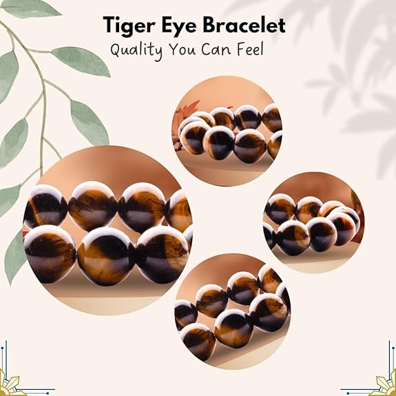 Tiger Eye Beads bracelet - GOOD HABITSS
