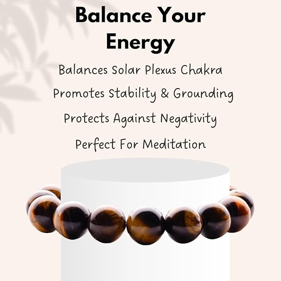 Tiger Eye Beads bracelet - GOOD HABITSS