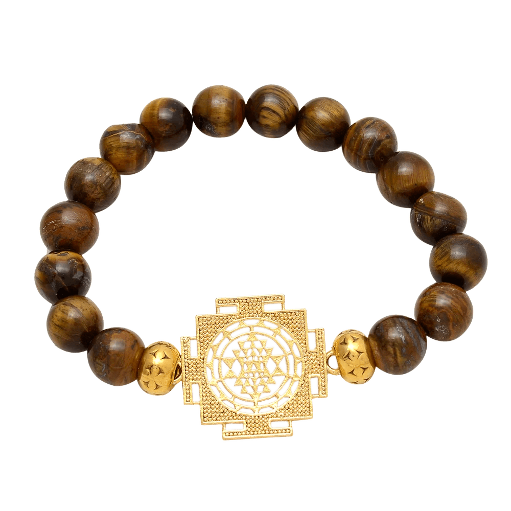 Tiger Eye Gemstone Bracelet - GOOD HABITSS