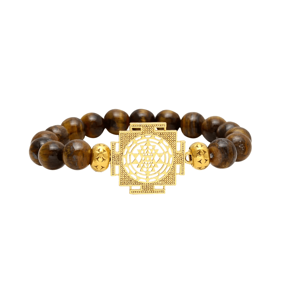 Tiger Eye Gemstone Bracelet - GOOD HABITSS