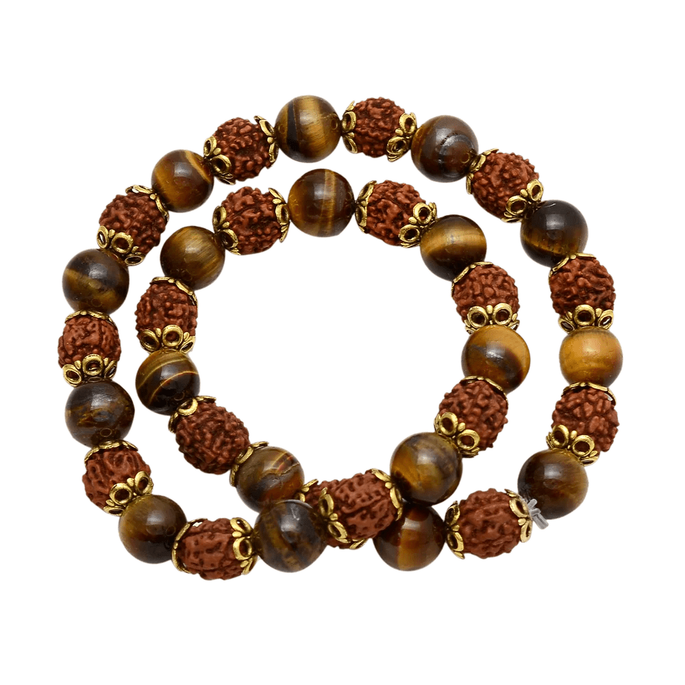 Tiger Eye Gemstone Bracelet - GOOD HABITSS