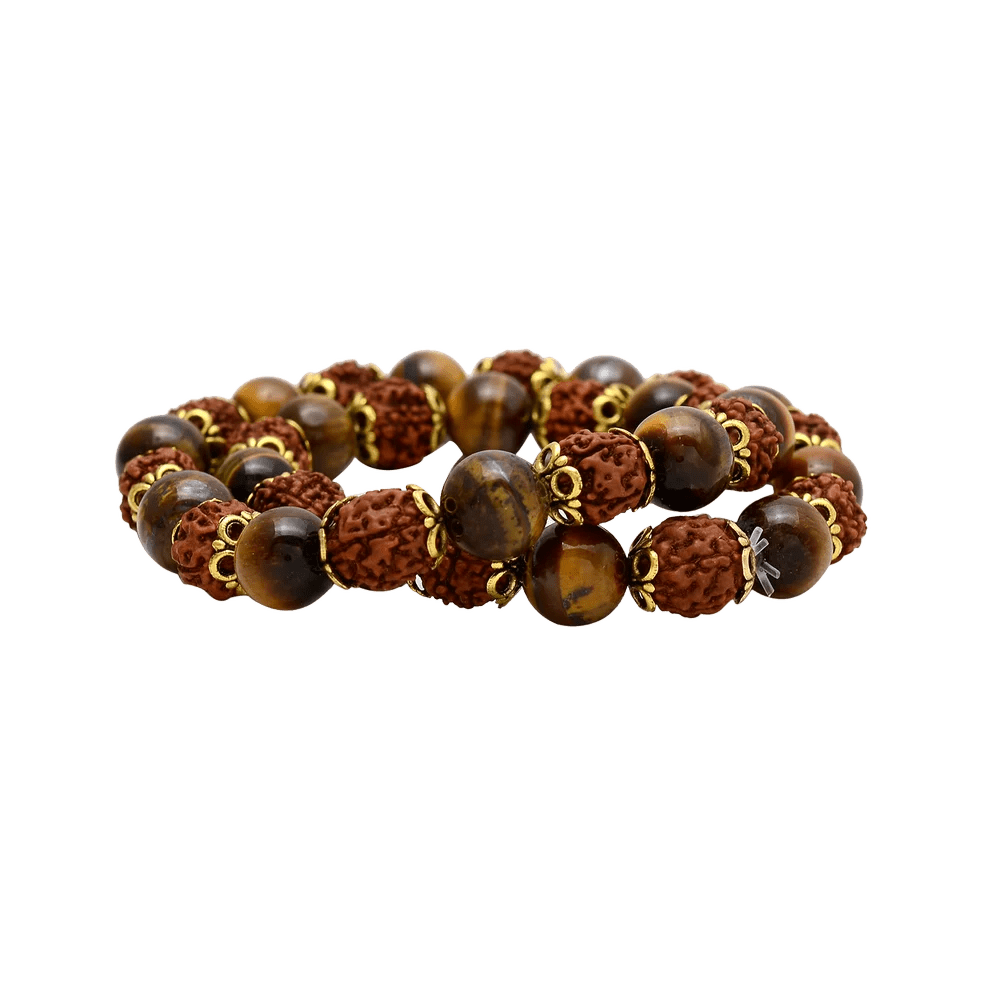 Tiger Eye Gemstone Bracelet - GOOD HABITSS