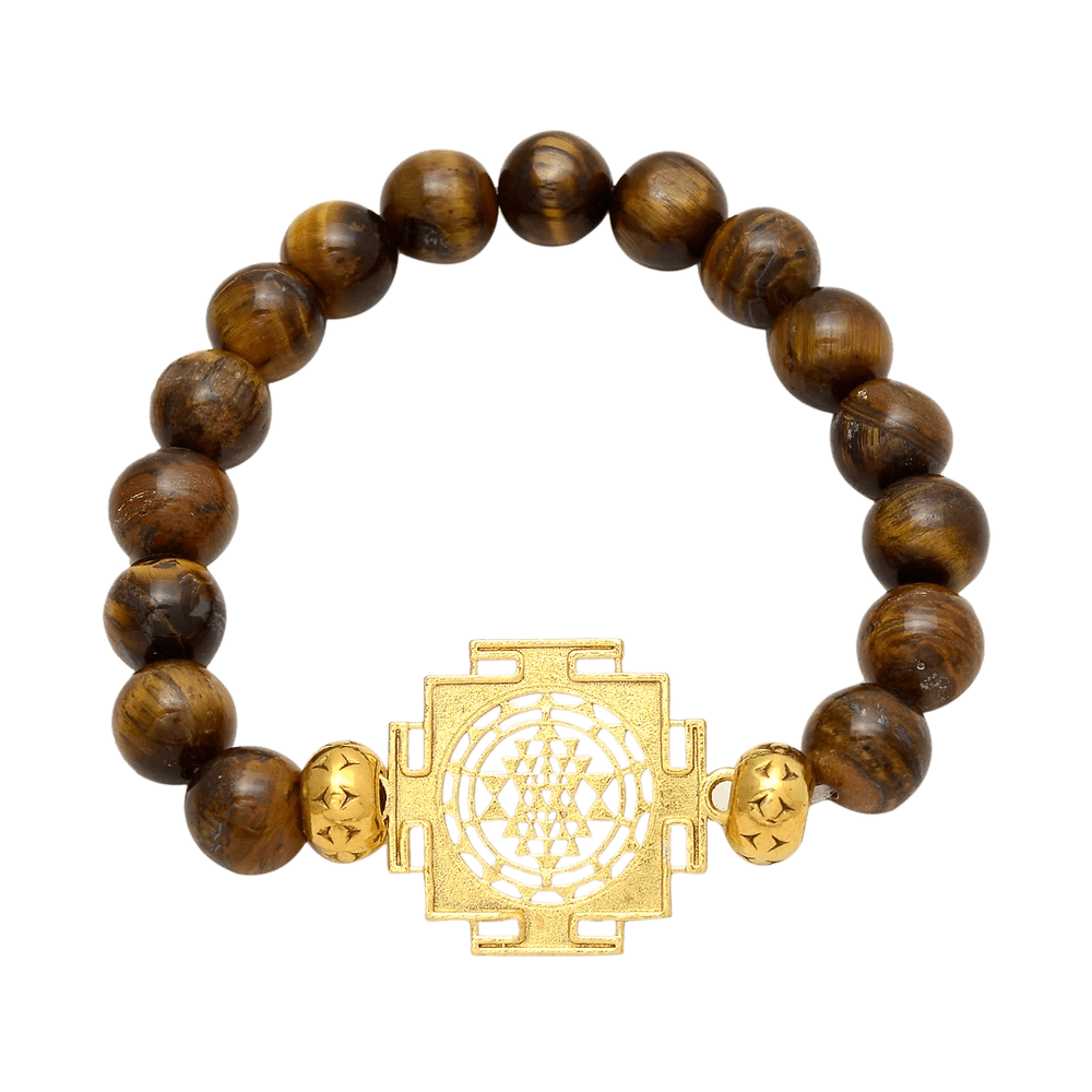 Tiger Eye Gemstone Bracelet - GOOD HABITSS