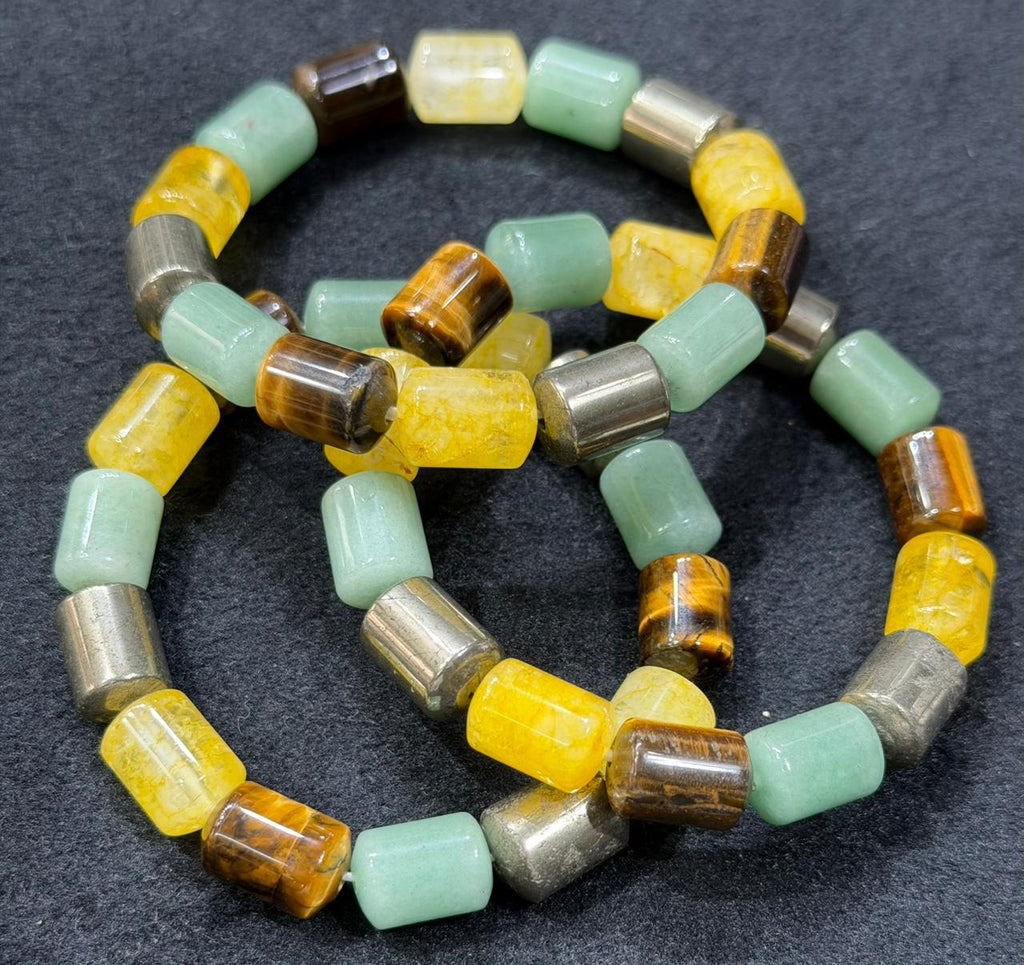 Wealth & Luck Multi-Stone Bracelet